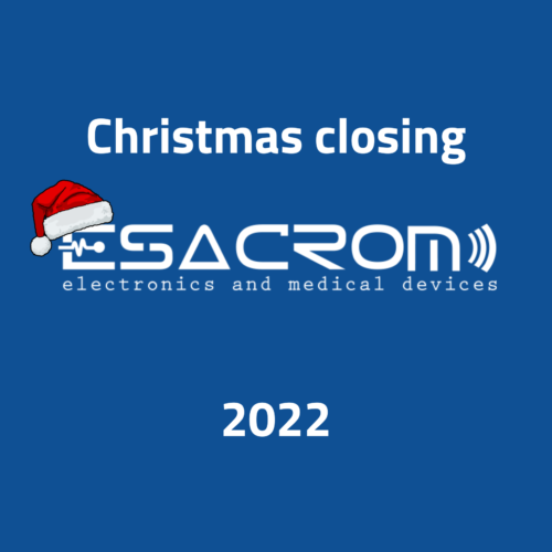 Esacrom Christmas closing 2022